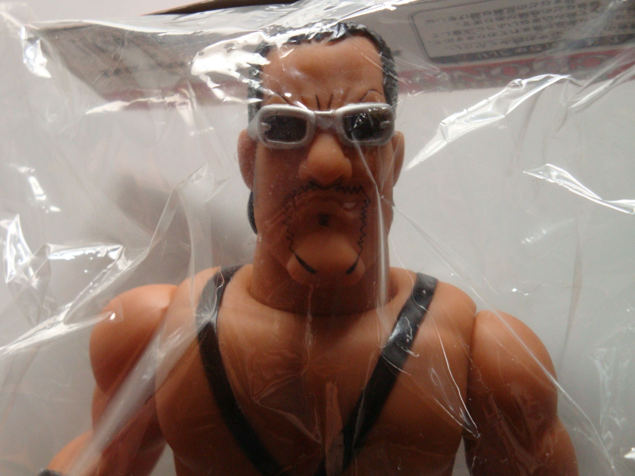 蝶野正洋 ソフトビニール人形（ブラック） 新日本プロレス