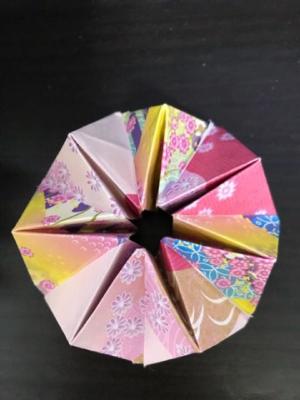 折り紙で万華鏡 まいにちがうきうき 楽天ブログ