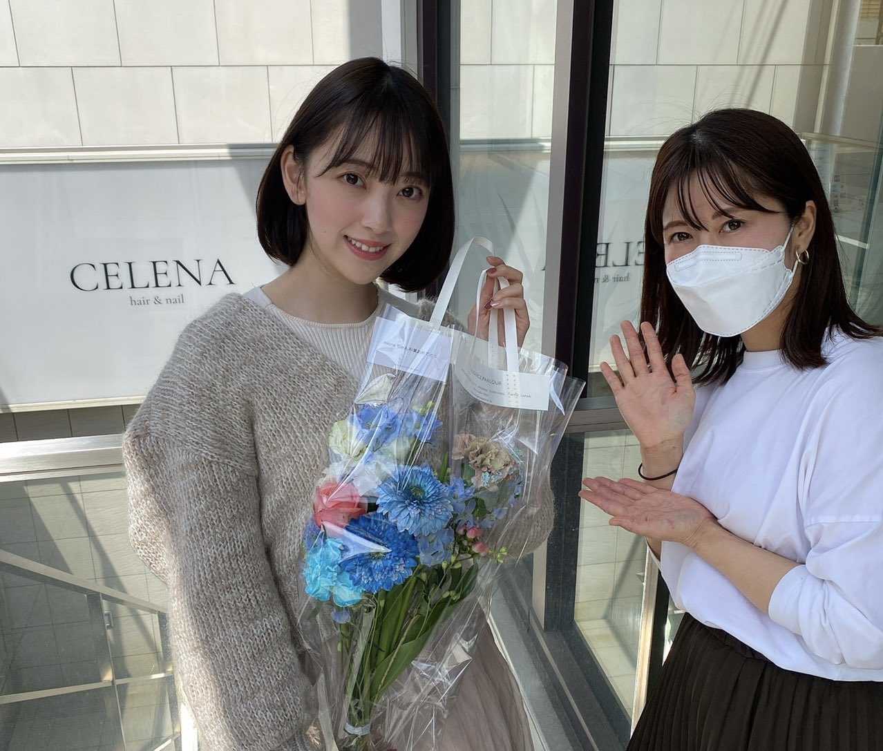 堀未央奈 橋本奈々未と同じ美容室より花束贈られる ルゼルの情報日記 楽天ブログ