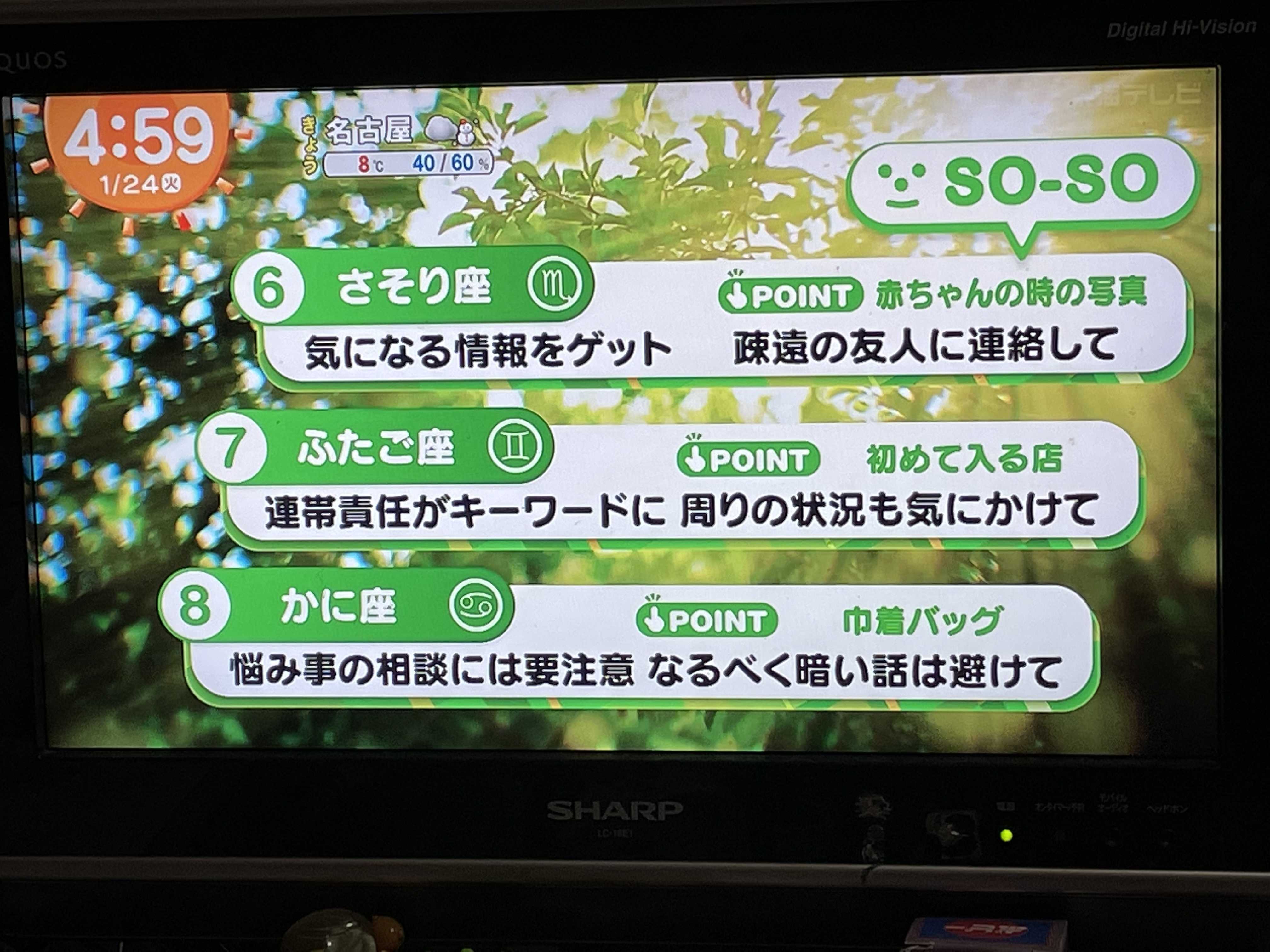 めざまし 占い 過去