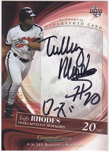 2013BBM9・26決戦 2001 近鉄VSオリックスセット　ローズ　直筆サインカード