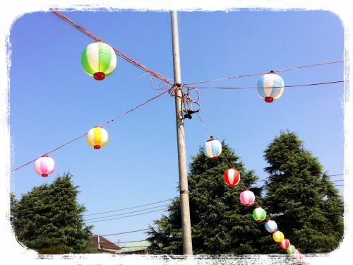夏祭り2014提灯