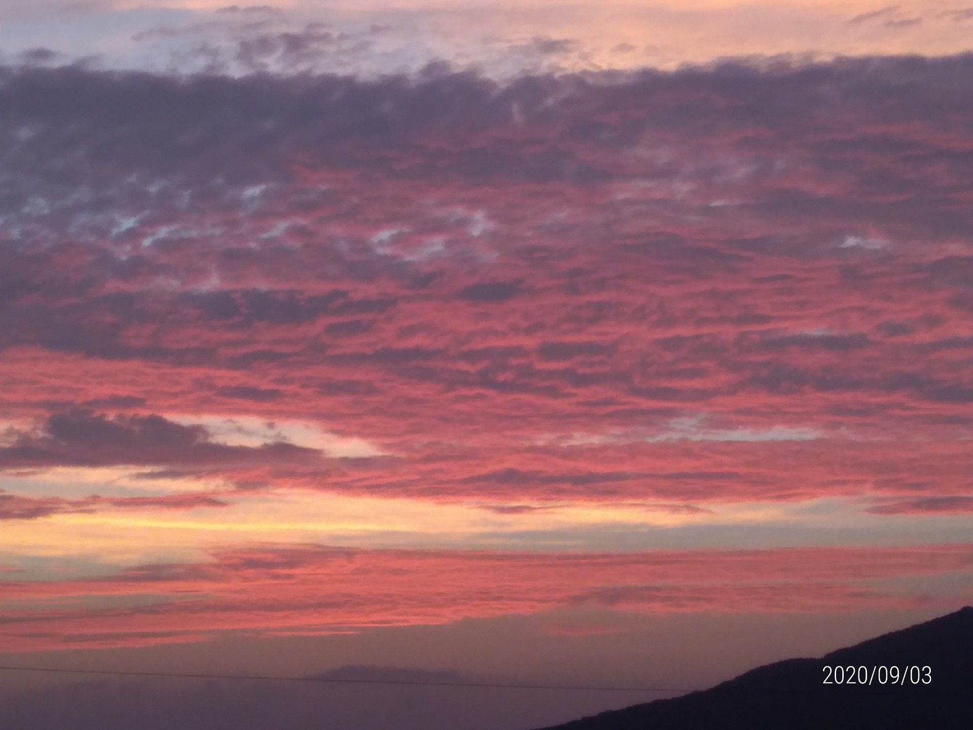 今日の夕焼け空 感動 大人の遠足ブログ 楽天ブログ