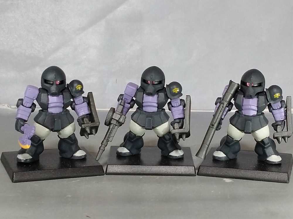 ガンダムコンバージ 黒い三連星セット | 第3ブログ