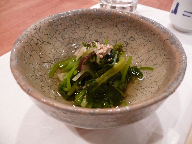 春野菜のお浸し