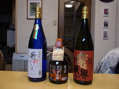 焼酎群