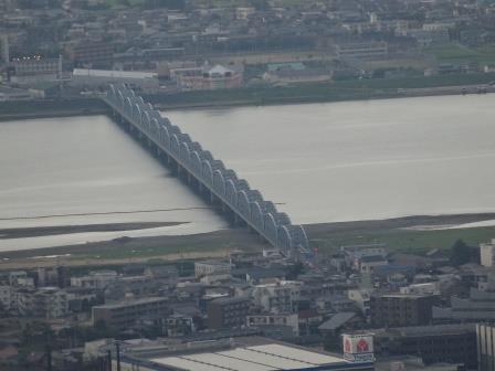 上から吉野川橋