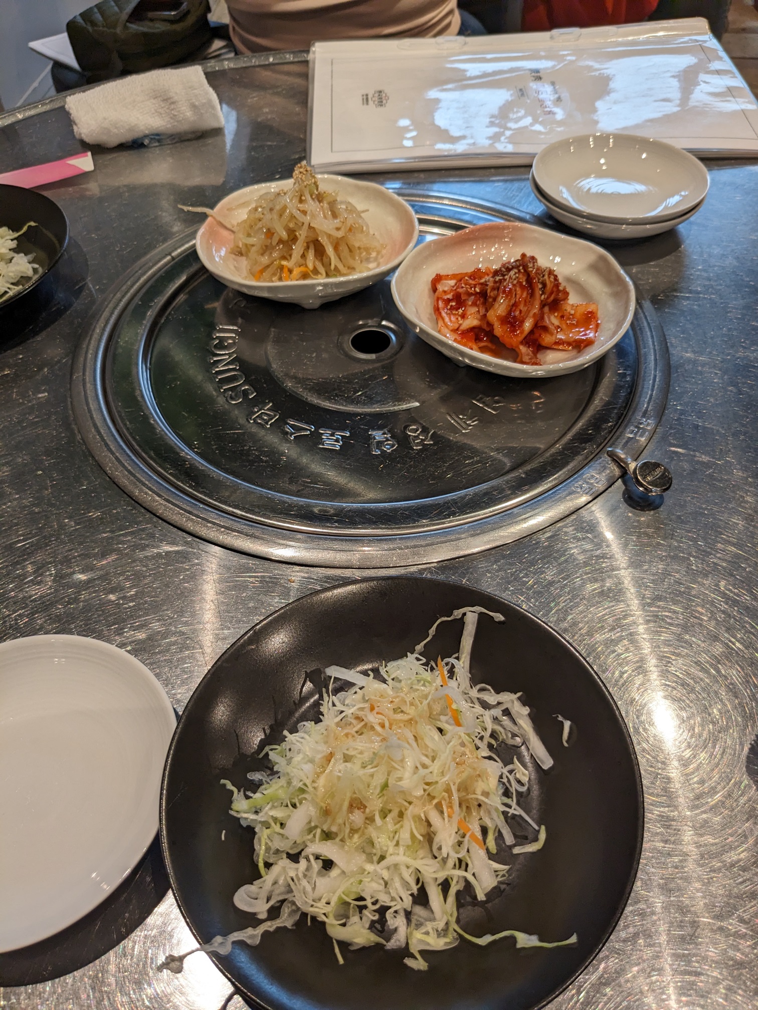 JR津田沼駅　ランチ　焼肉 韓国屋台村　ランチセット石焼ビビンバ