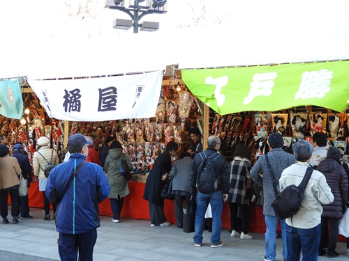 浅草寺 羽子板市