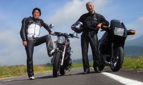 k1100rs cb100 朋友と