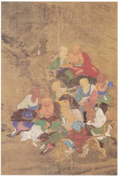 特別展『東福寺』(5)伝説の絵仏師・明兆 五百羅漢図 | と 特別展『東福寺』(5)伝説の絵仏師・明兆 五百羅漢図 | と