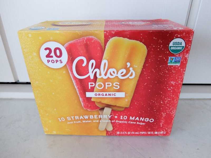 コストコ レポ ブログ Chloes Oranic Pop アイスクリーム 円 キャンディー フルーツ 氷