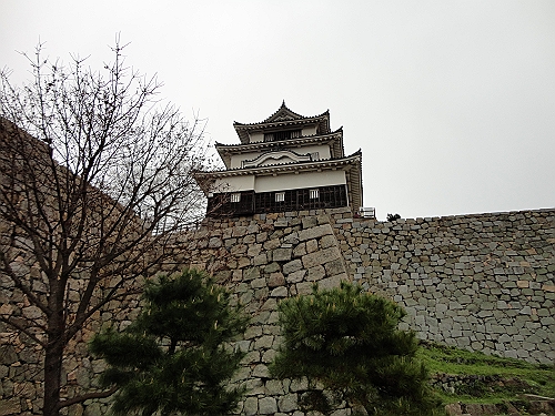 丸亀城天守・背面2014