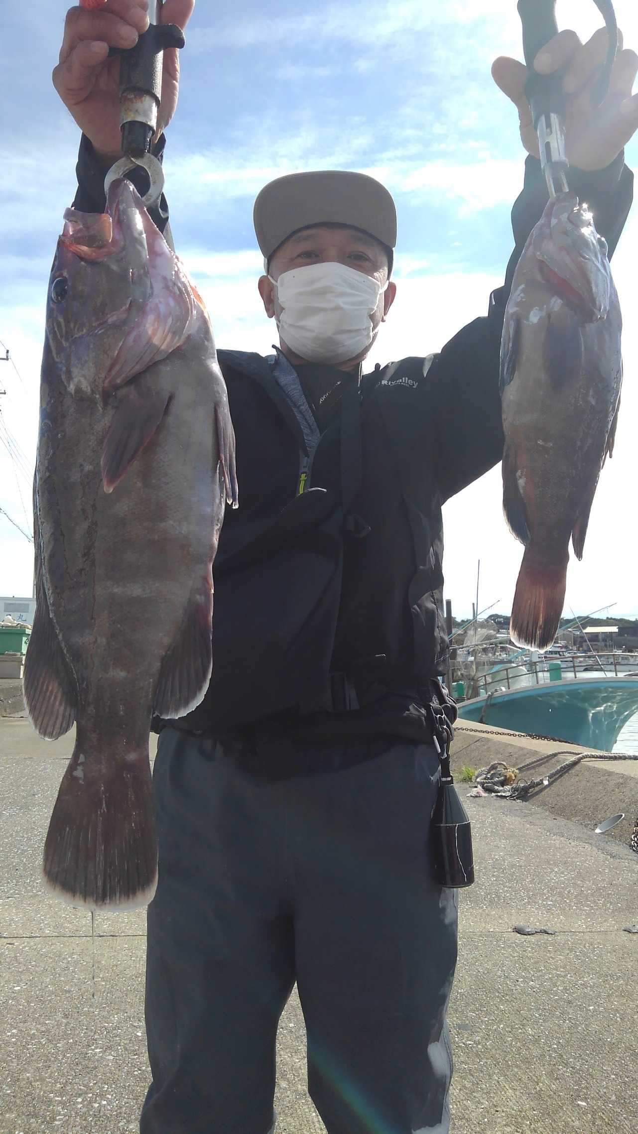 10月21日 マハタ ヒラメに出船しました 外房大原港 釣り船 勇盛丸日記 釣果 出船予定 楽天ブログ