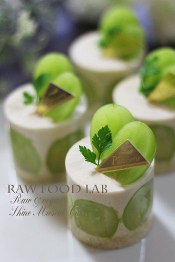 シャインマスカットのｒａｗケーキ Raw Food Lab 乳製品フリー ローフードとアンチエイジング 楽天ブログ