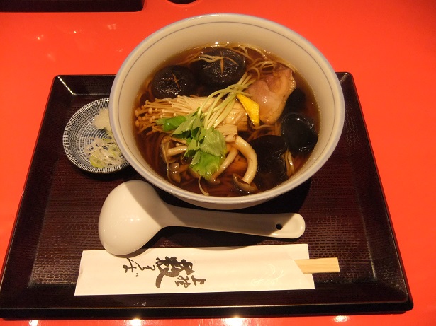 上野藪蕎麦の初きの子そば1