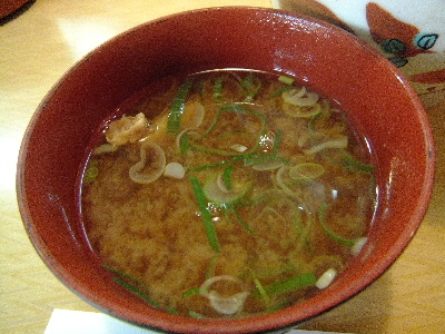 鮨勘　味噌汁