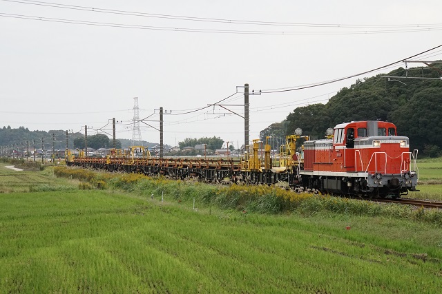 DE10 1751牽引 銚子ロングチキ工臨7