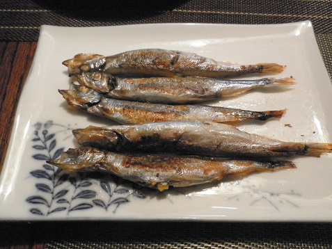 手料理141006シシャモ