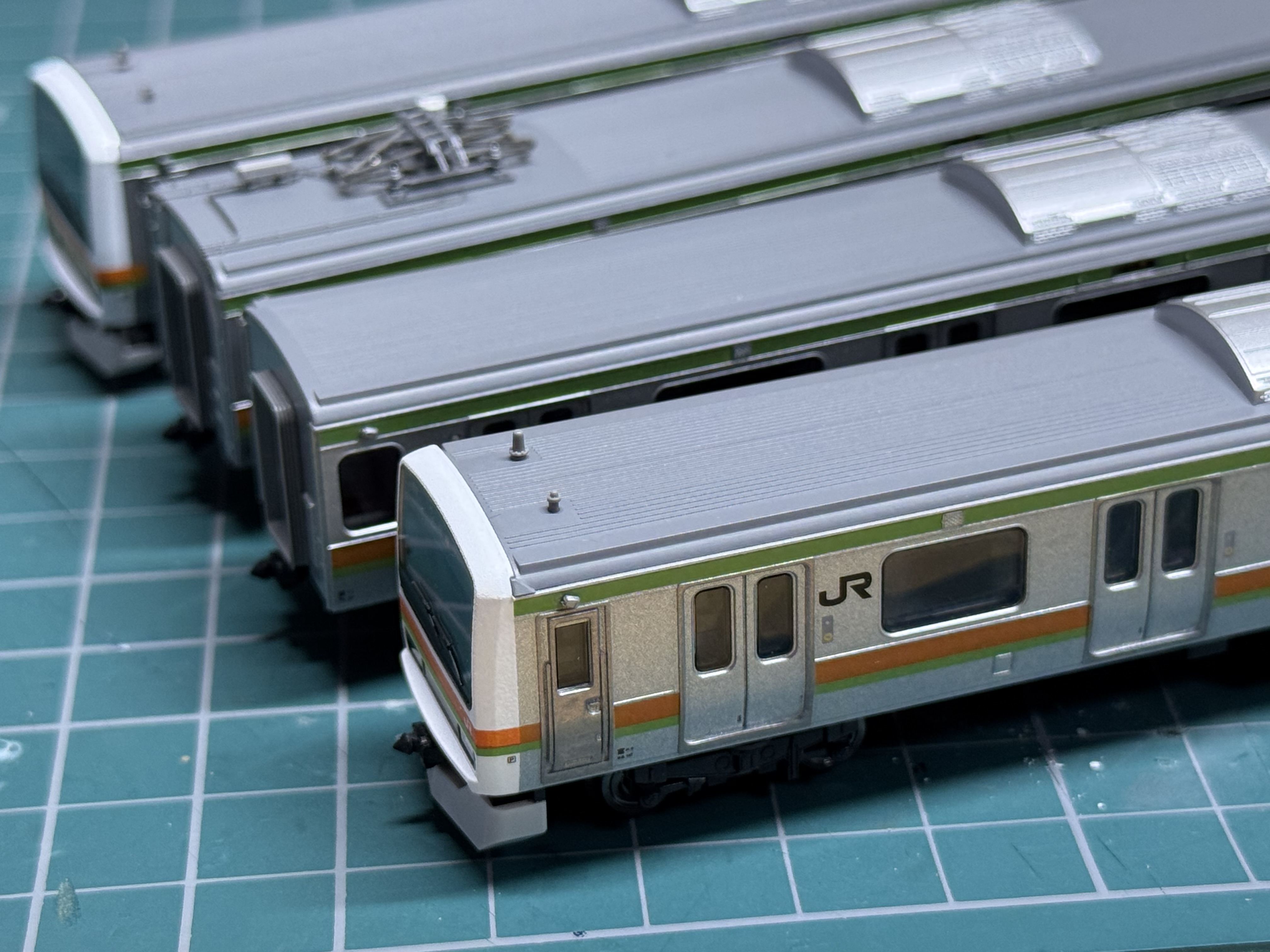 TOMIX 209系3500番台ワンマン化改造 | おきつね鉄道日誌 - 楽天ブログ