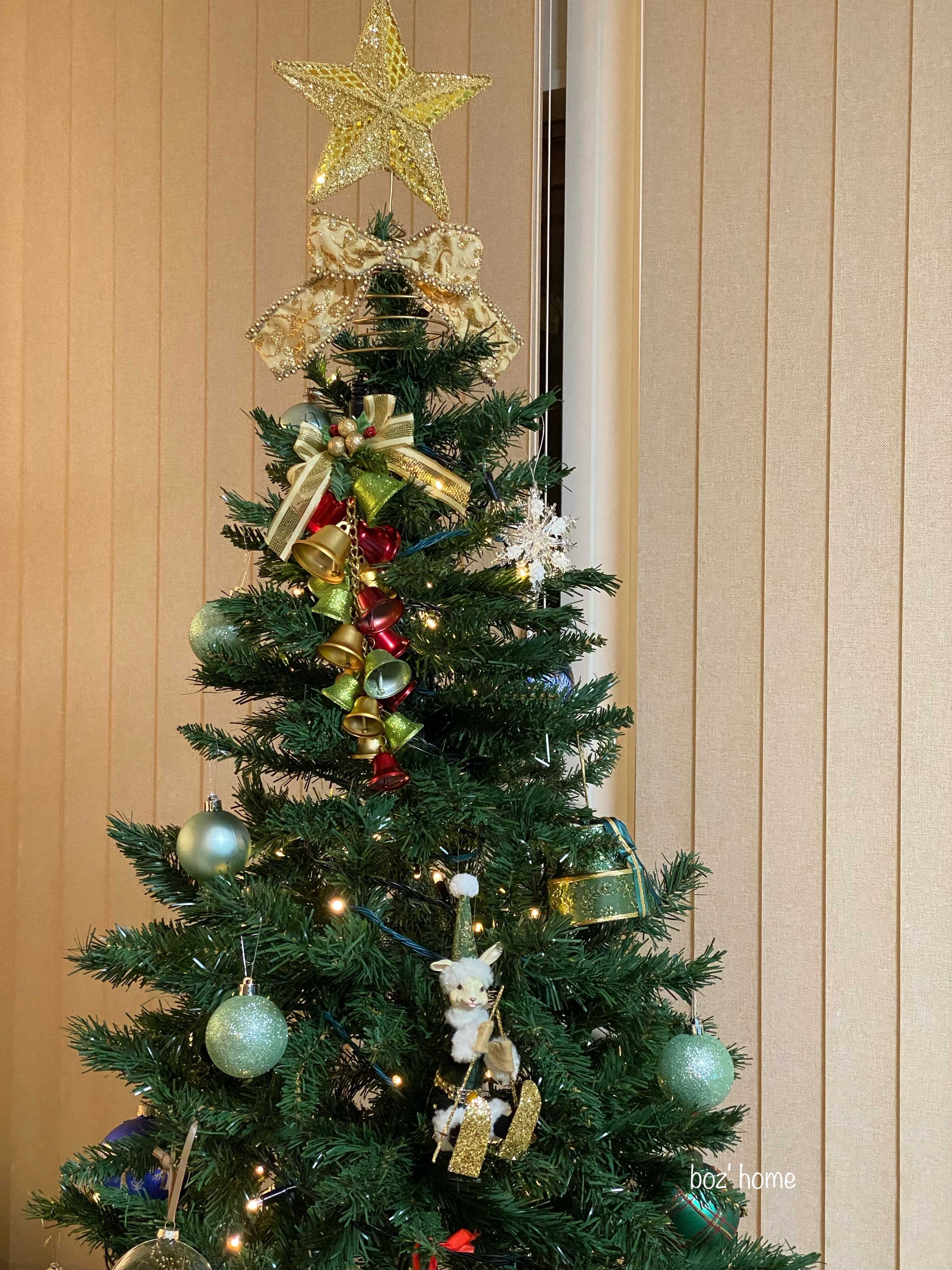 クリスマスツリー2021*新しいオーナメントが仲間入り♪ | boz クリスマスツリー2021*新しいオーナメントが仲間入り♪ | boz