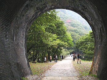 めがね橋から望む風景