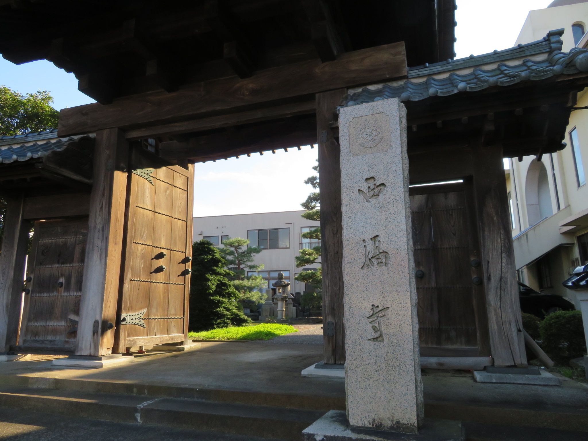 長岡 河井継之助ゆかりの地 西福寺 青空 あおの空 楽天ブログ