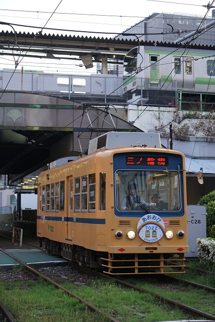 都電 惜別7000形 in 大塚界隈2