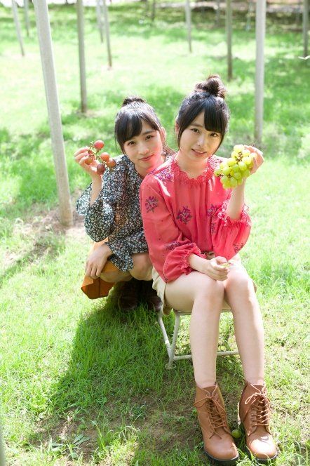 ☆AKB48♪小栗有衣＆久保怜音『月刊エンタメ11月号』グラビア公開