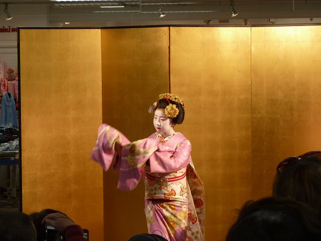 呉そごう京都物産展　舞妓さんと芸子さん　平成24年11月21日 5