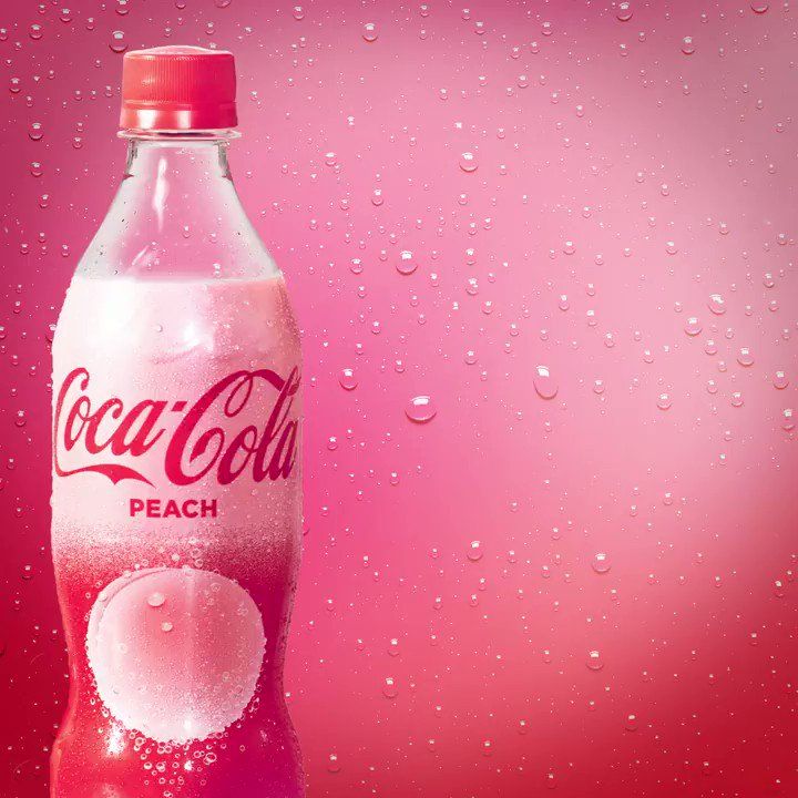 コカコーラ初のフレーバー ピーチ味を試し飲み 独断でおすすめのお菓子を紹介するブログ 楽天ブログ