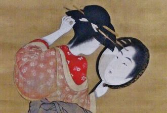 東博10室 （8/18～）3：肉筆画の美人画（歌麿、春英、春暁、井特