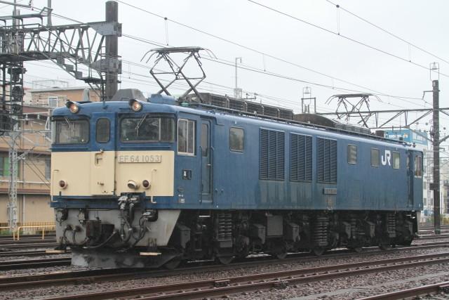 EF64 1053牽引 甲府ロングチキ工臨返却6