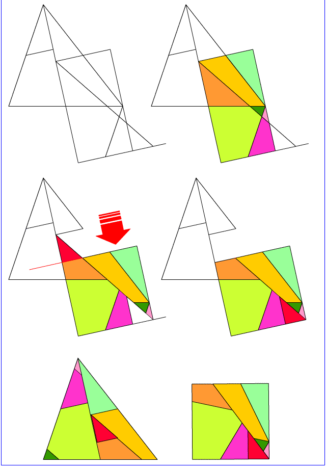 任意の三角形⇒長方形⇒正方形3.gif
