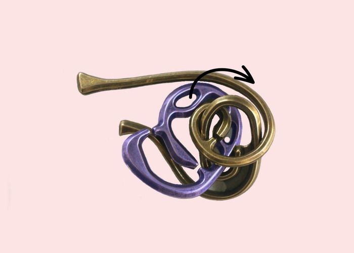 知恵の輪 09 キャスト エニグマ６ Araさんのブログ 楽天ブログ