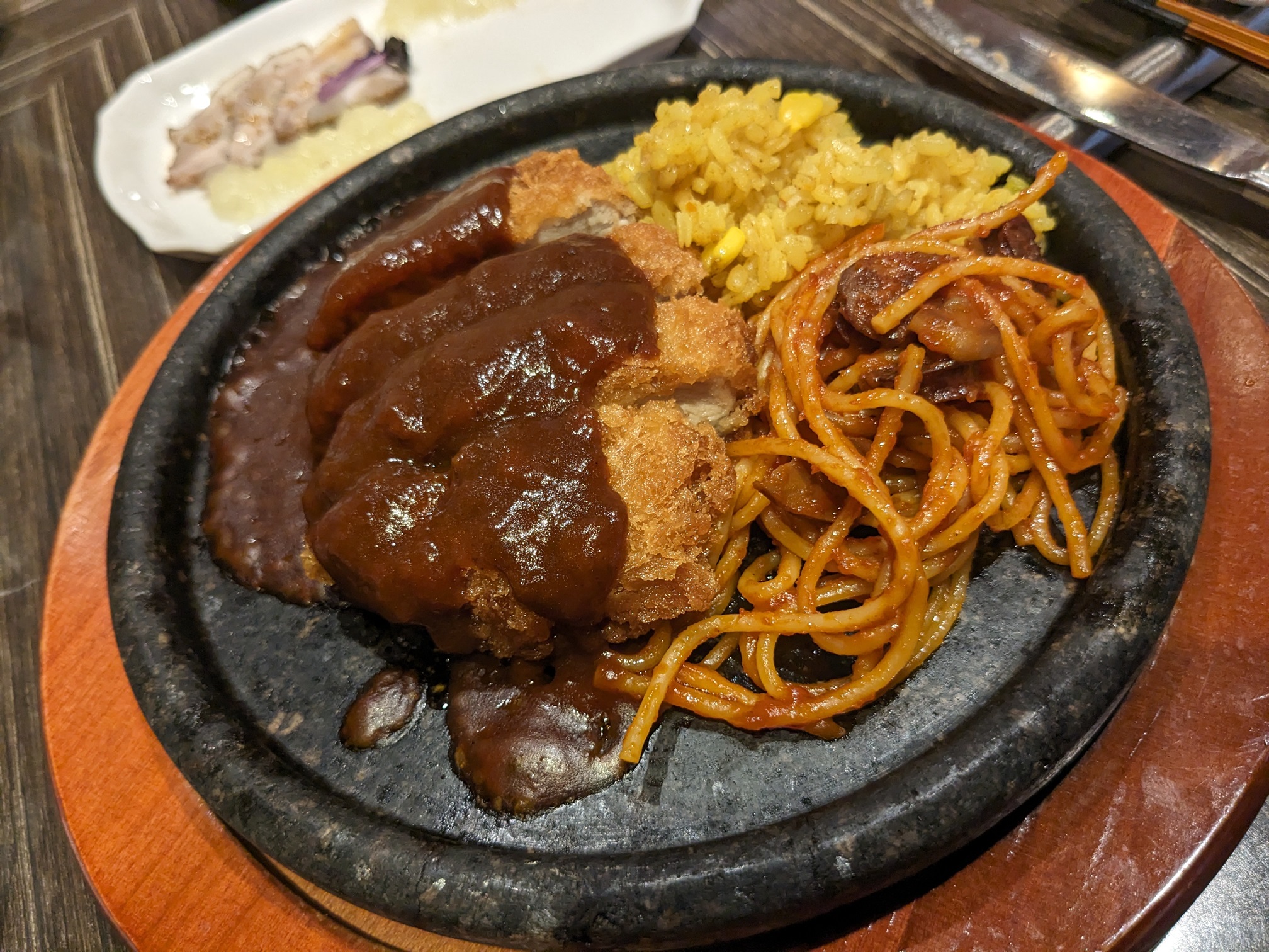 横浜ベイシェラトンホテル　ランチビュッフェ　トルコライス