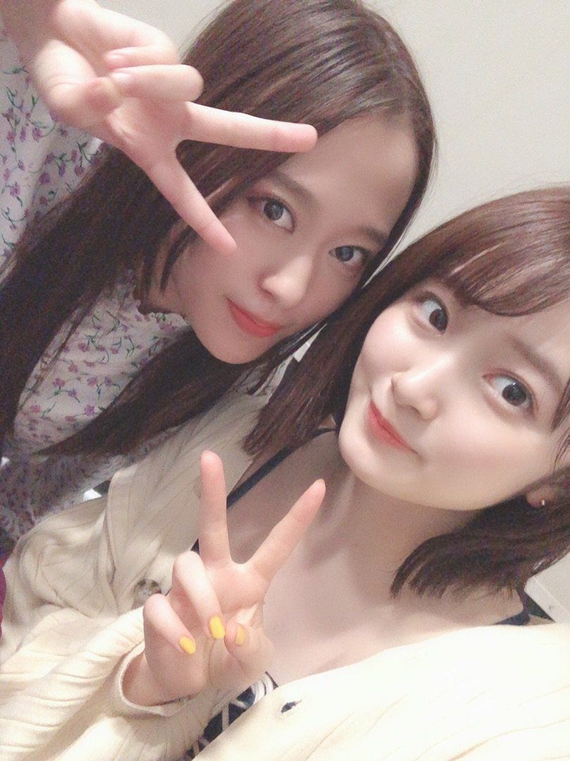 森戸知沙希 小田さくら モーニング娘 19 久々の2ショット 毎日がなっちとハロプロの日 楽天ブログ