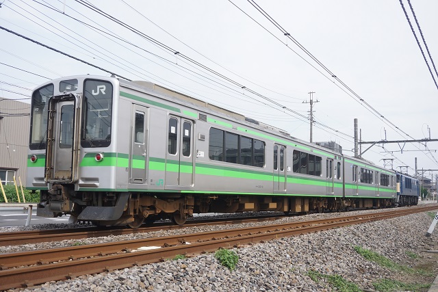 EF81 139牽引 小田急4000形 大宮入場 & EF64 1032牽引 E127系 V13編成 長野配給5