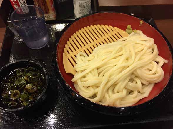 丸亀製麺・ざるうどん(大)