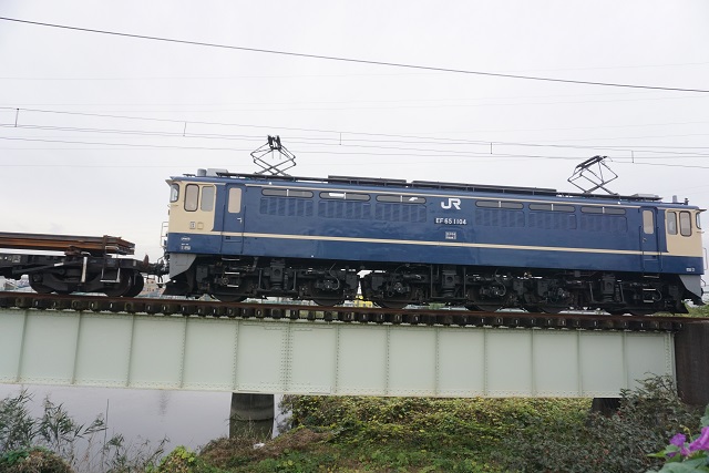 EF64 37牽引 塩山チキ工臨 & EF65 1104牽引 高崎チキ工臨2