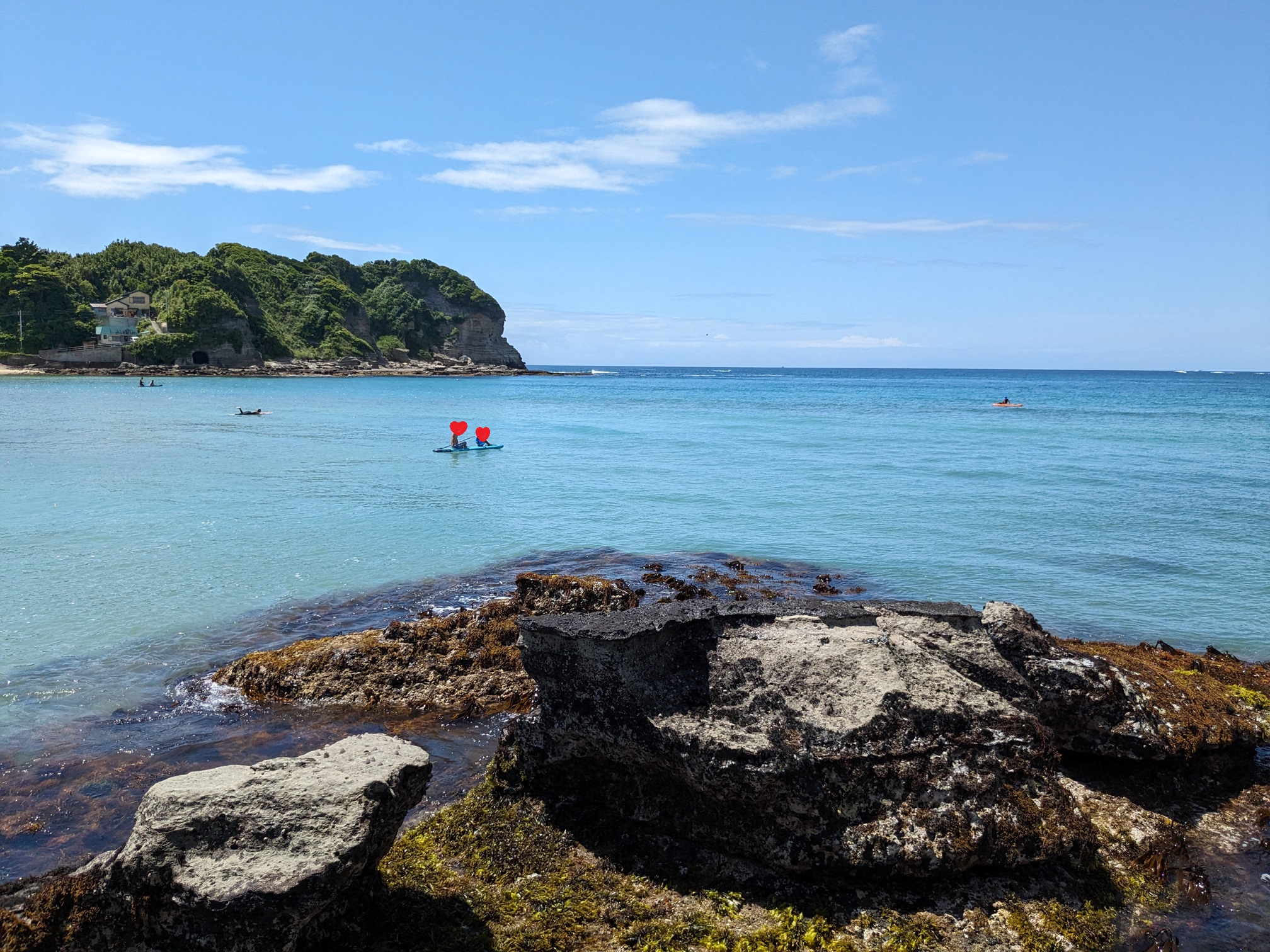 千葉県勝浦市 守谷海水浴場　SUP