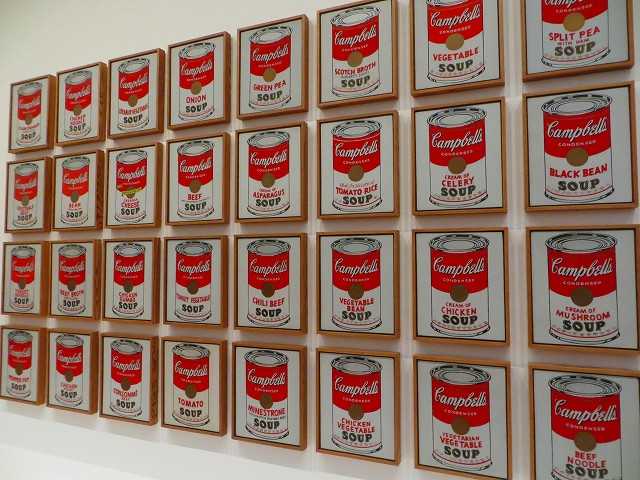 アンディ・ウォーホル（２）Andy Warhol 有名な作品 キャンベルの