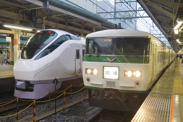 185系 特急｢踊り子｣ in 東京駅4