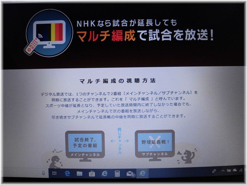 サブ の nhk 見方 チャンネル