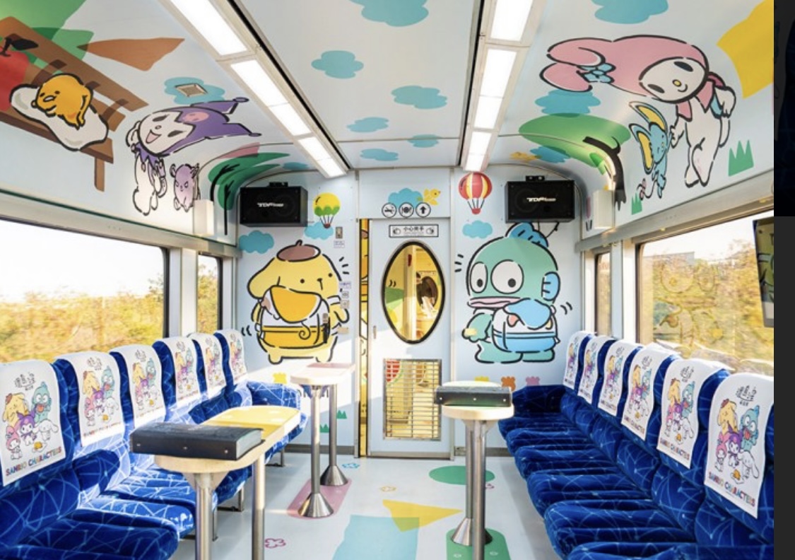 SSMY 台鉄 鉄道グッズ 莒光号 愛称プレート 台湾鉄路管理局 サボ 台湾でサンリオラッピングの観光列車｢環島之星｣が登場 | ぐでぐでママ