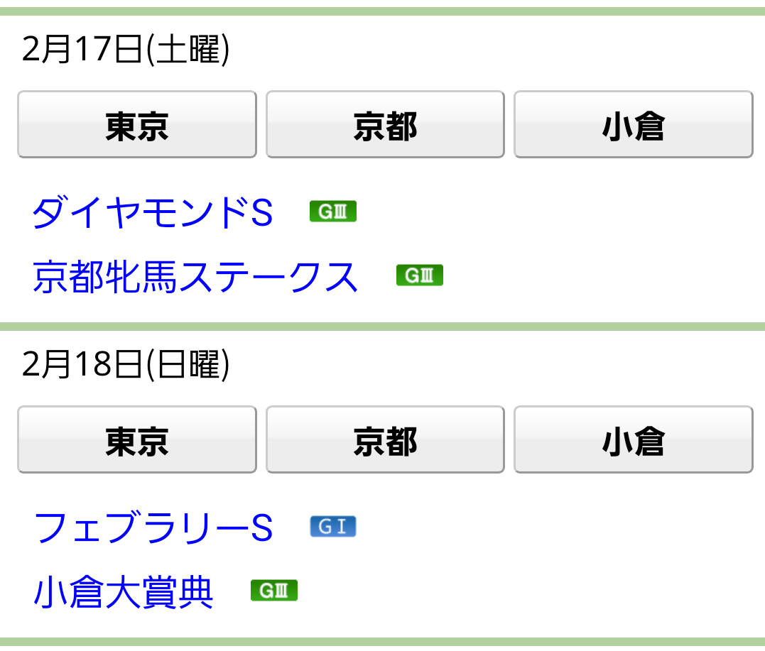 フェブラリーS』妄想戯れ言 | 秘・ひっそり競馬サイン - 楽天ブログ