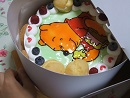 ９歳のバースディケーキ