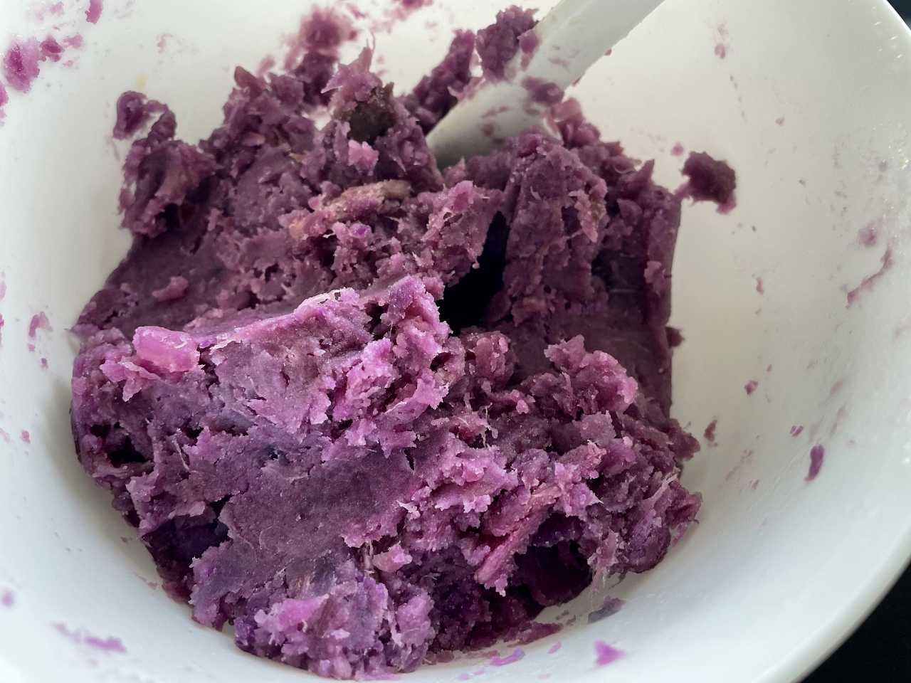 紫いもdeそのまんまスイートポテト 簡単 レシピ