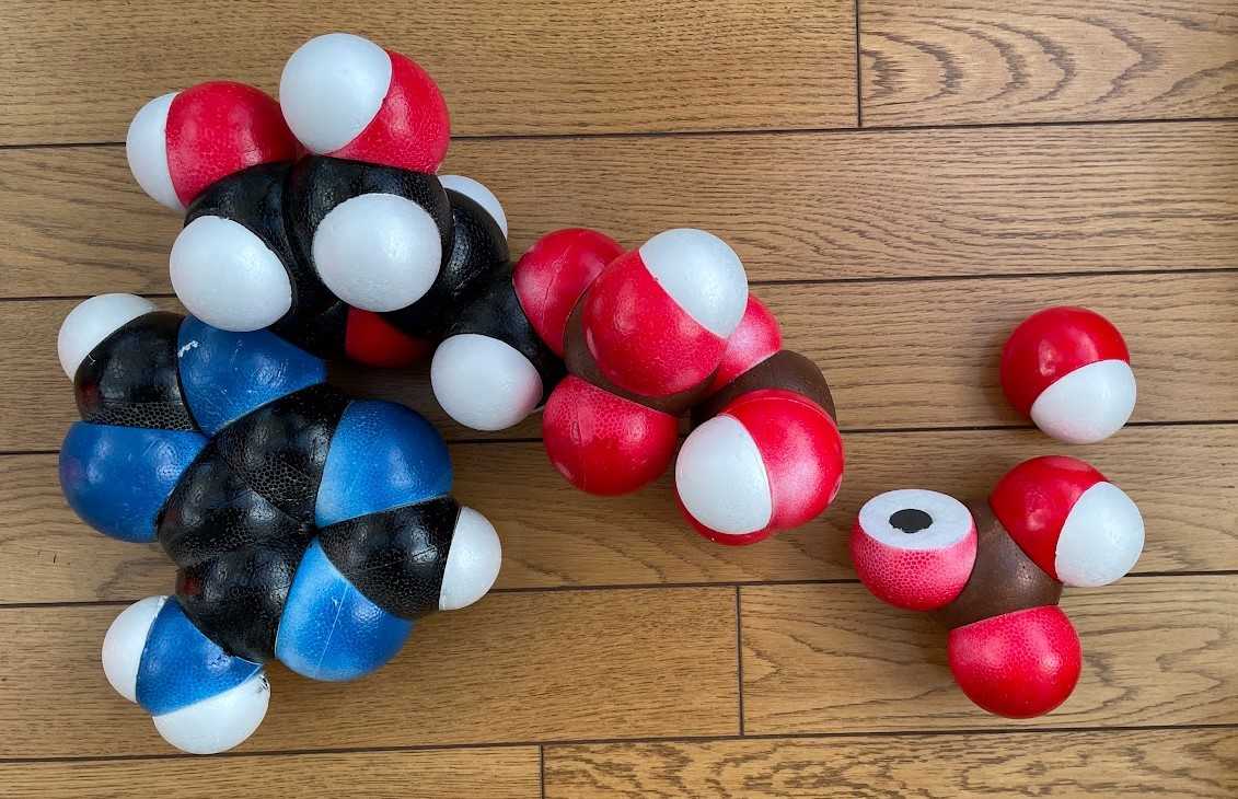 ATP二億倍分子模型を作りました | 高校化学の教材；分子と結晶模型の「ベンゼン屋」 - 楽天ブログ
