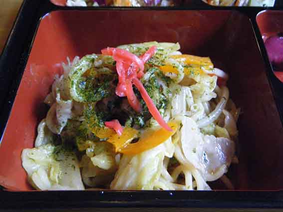 アメリカンステーションの「和風焼きそば」-02♪